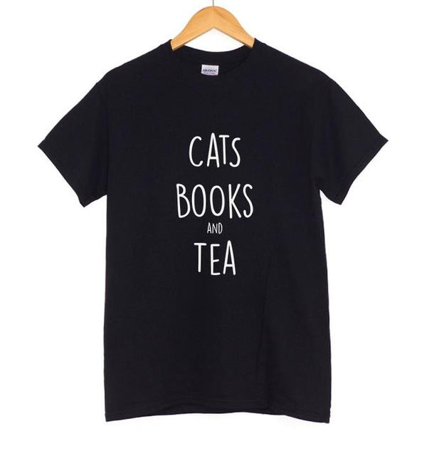 Cats, Books, and Tea