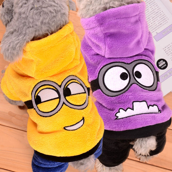 Fleece Minions Outfit *Purple and Yellow*